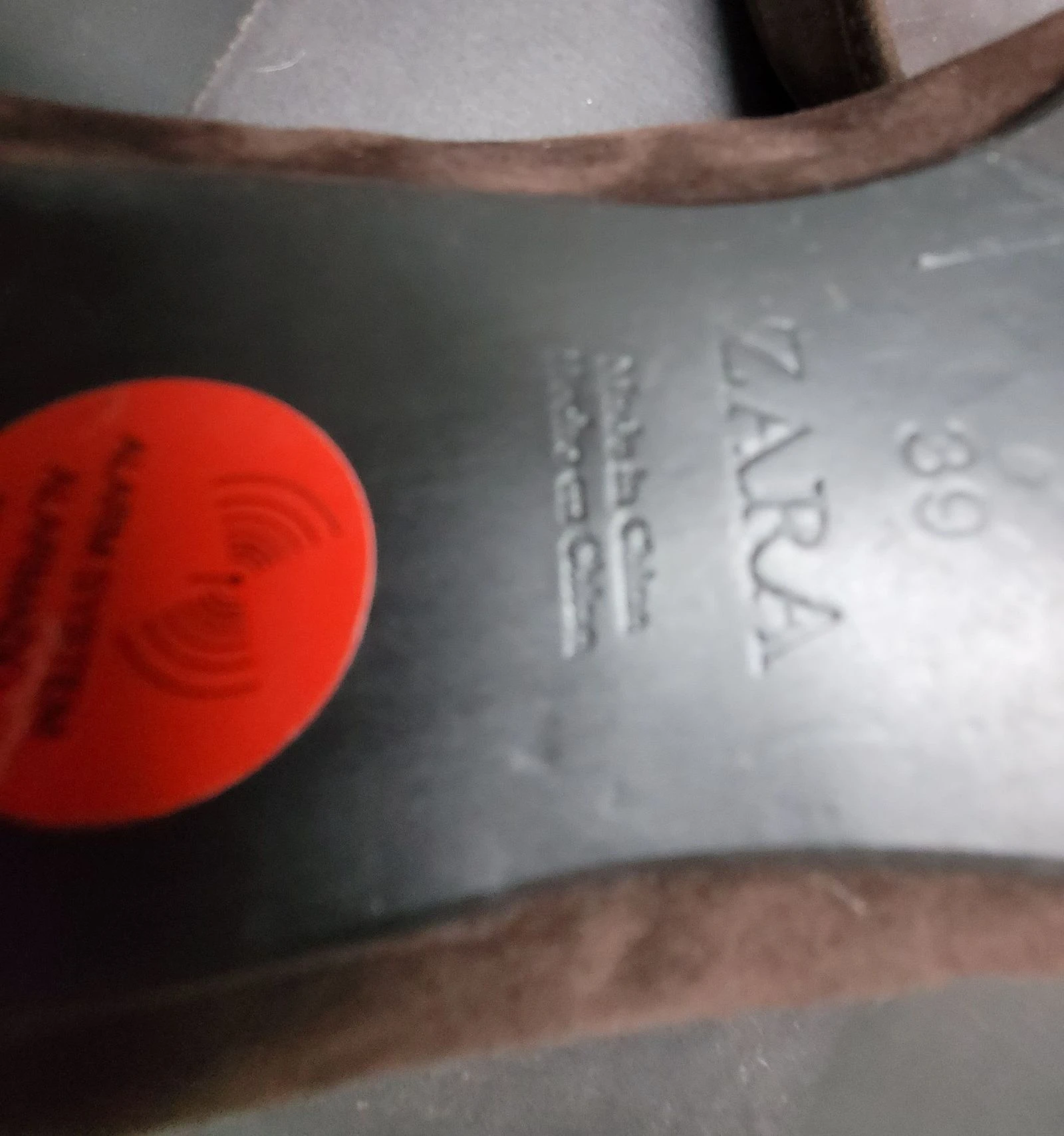 Sapatos Zara Camurça / Chaussures en daim Zara. 39 – photo 10